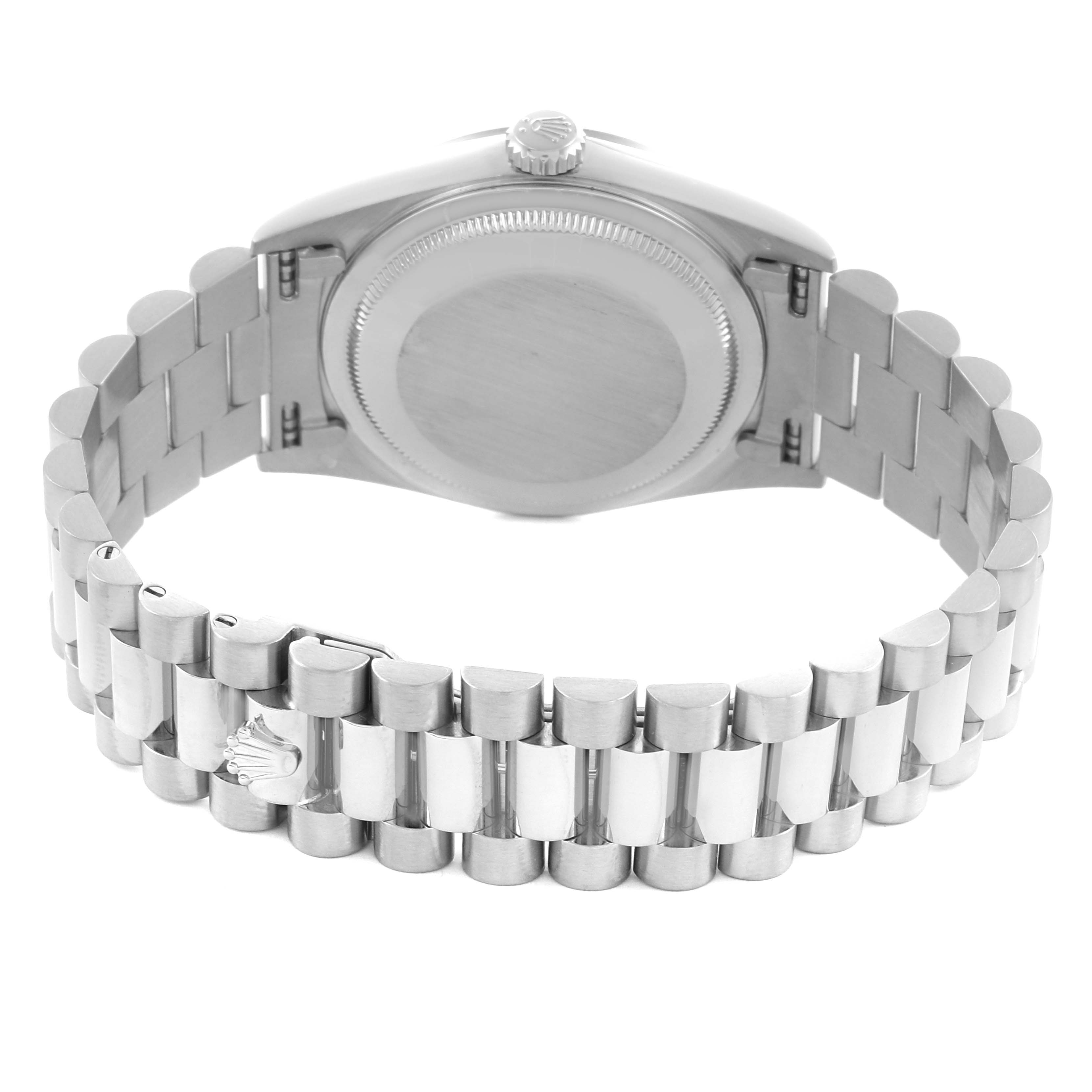 Rolex Men Day-Date 18239 President 18k White Gold 36mm