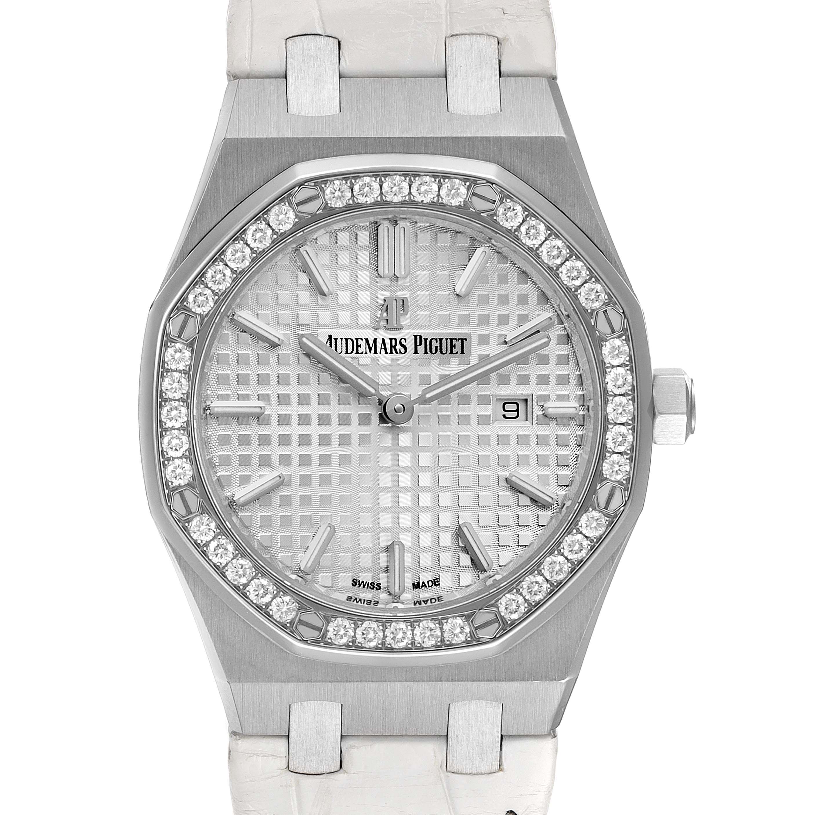 Pre-Owned Audemars Piguet Royal Oak Stainless Steel 33 mm Quartz