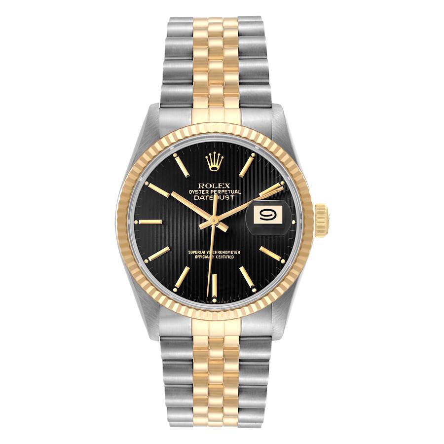 Rolex datejust discount 16013 black dial