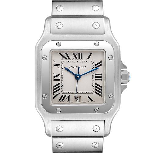 Photo of Cartier Santos Galbee Stainless Steel Mens Watch W20060D6