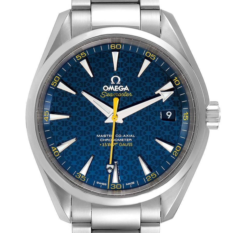 Omega Seamaster Aqua Terra Specter Bond Watch 231.10.42.21.03.004 Box Card SwissWatchExpo