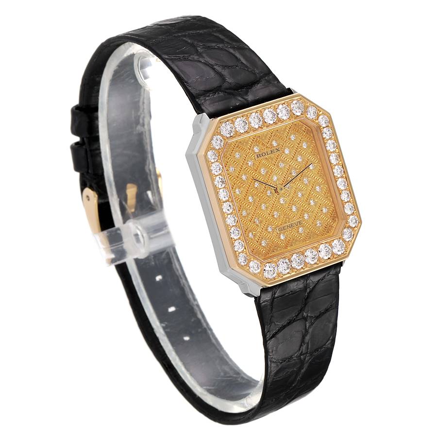 Rolex Cellini Yellow Gold Diamond 