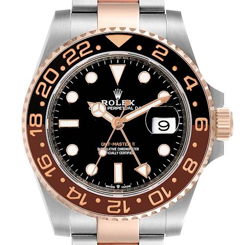 Photo of NOT FOR SALE -- Rolex GMT Master II Steel Everose Gold Mens Watch 126711 Box Card -- PARTIAL PAYMENT