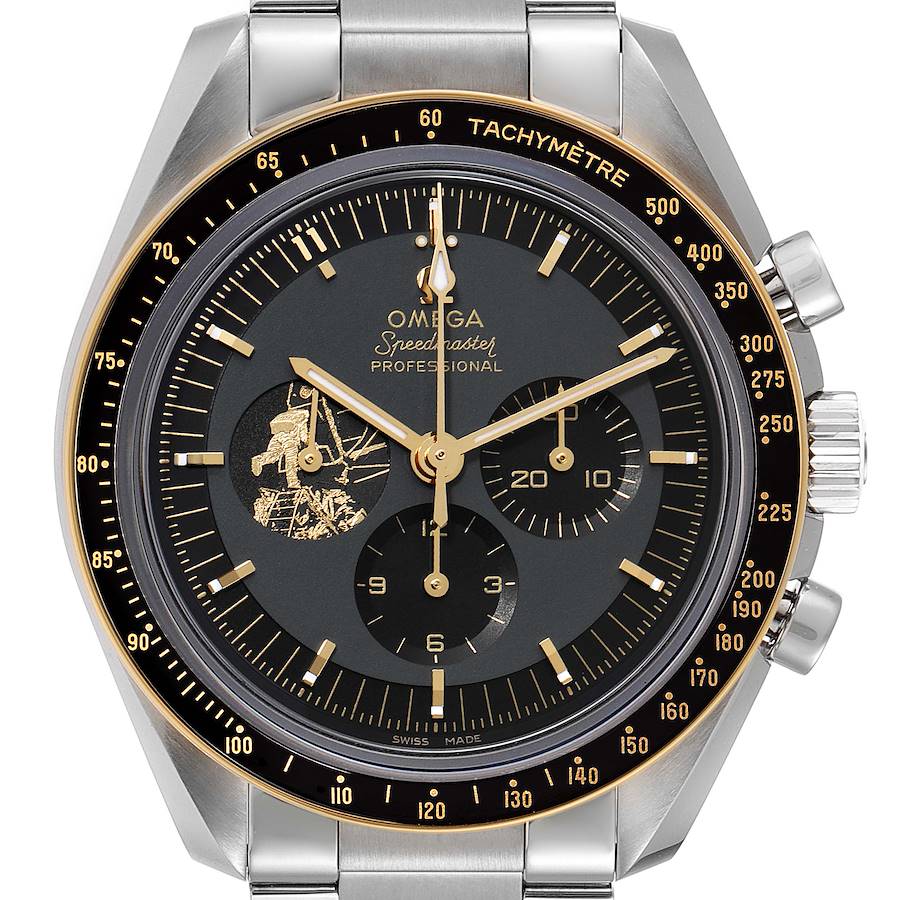 Omega Speedmaster Apollo 11 LE Black Dial Moonwatch 310.20.42.50.01.001 Unworn SwissWatchExpo