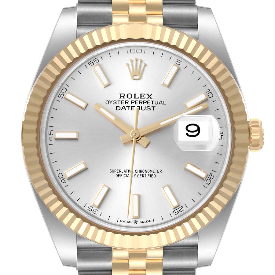 NOT FOR SALE Rolex Datejust 41 Steel Yellow Gold Silver Dial Mens Watch 126333 Box Card PARTIAL PAYMENT SwissWatchExpo