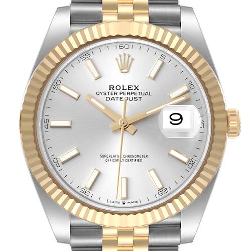 Photo of NOT FOR SALE Rolex Datejust 41 Steel Yellow Gold Silver Dial Mens Watch 126333 Box Card PARTIAL PAYMENT