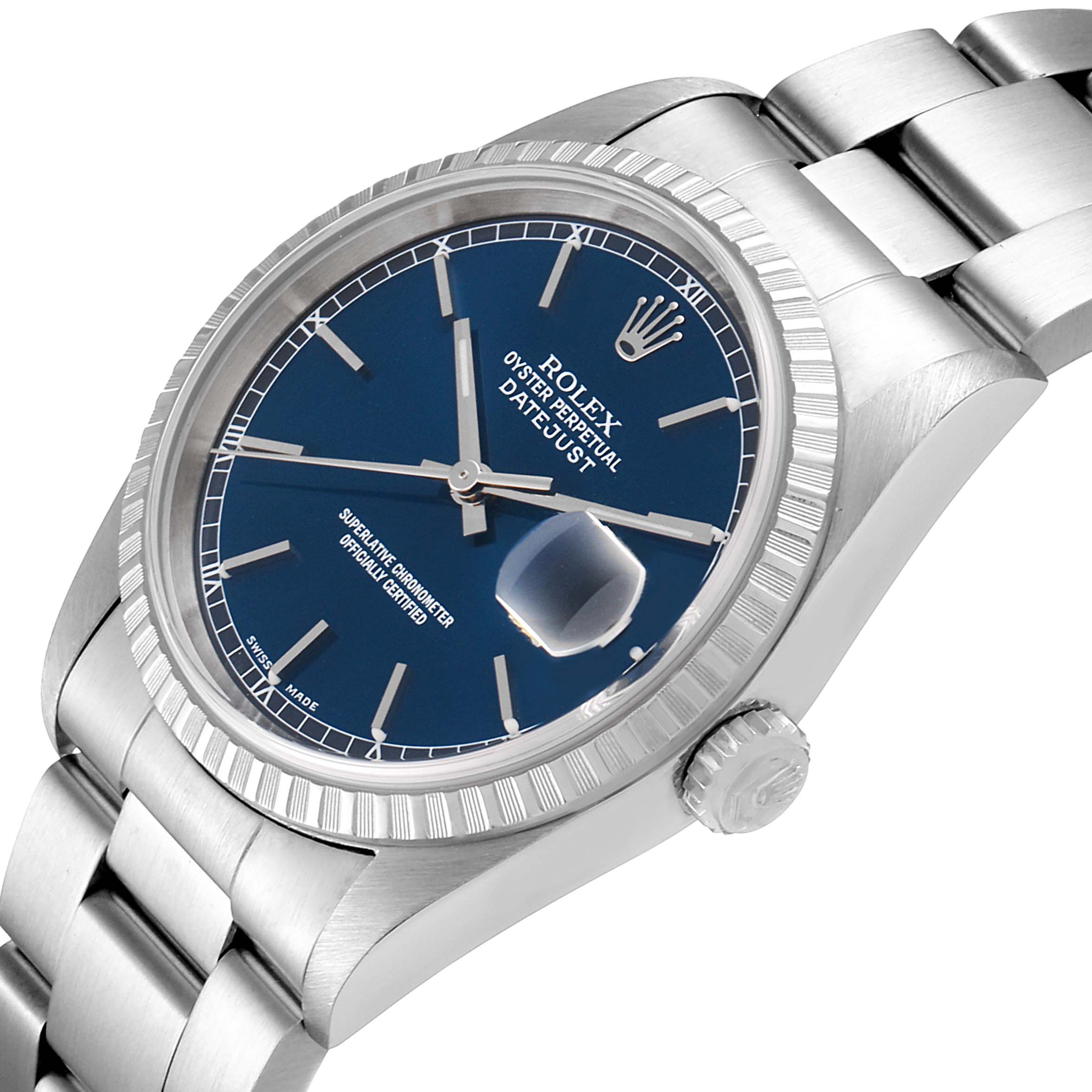 rolex 16200 blue