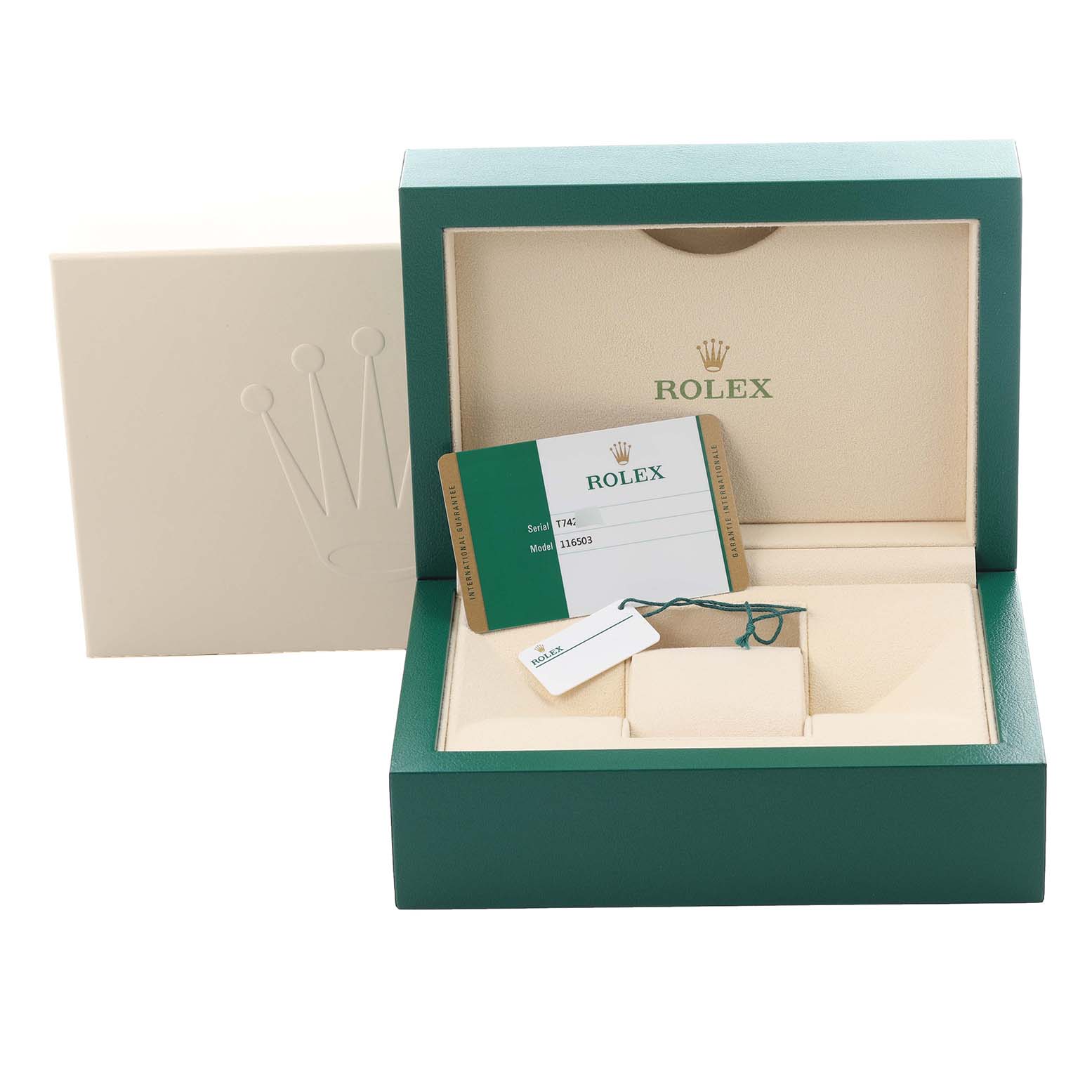 まさとさん専用 Rolex Daytona 116523 Dark Crystal MOP Dial Mens Watch Box