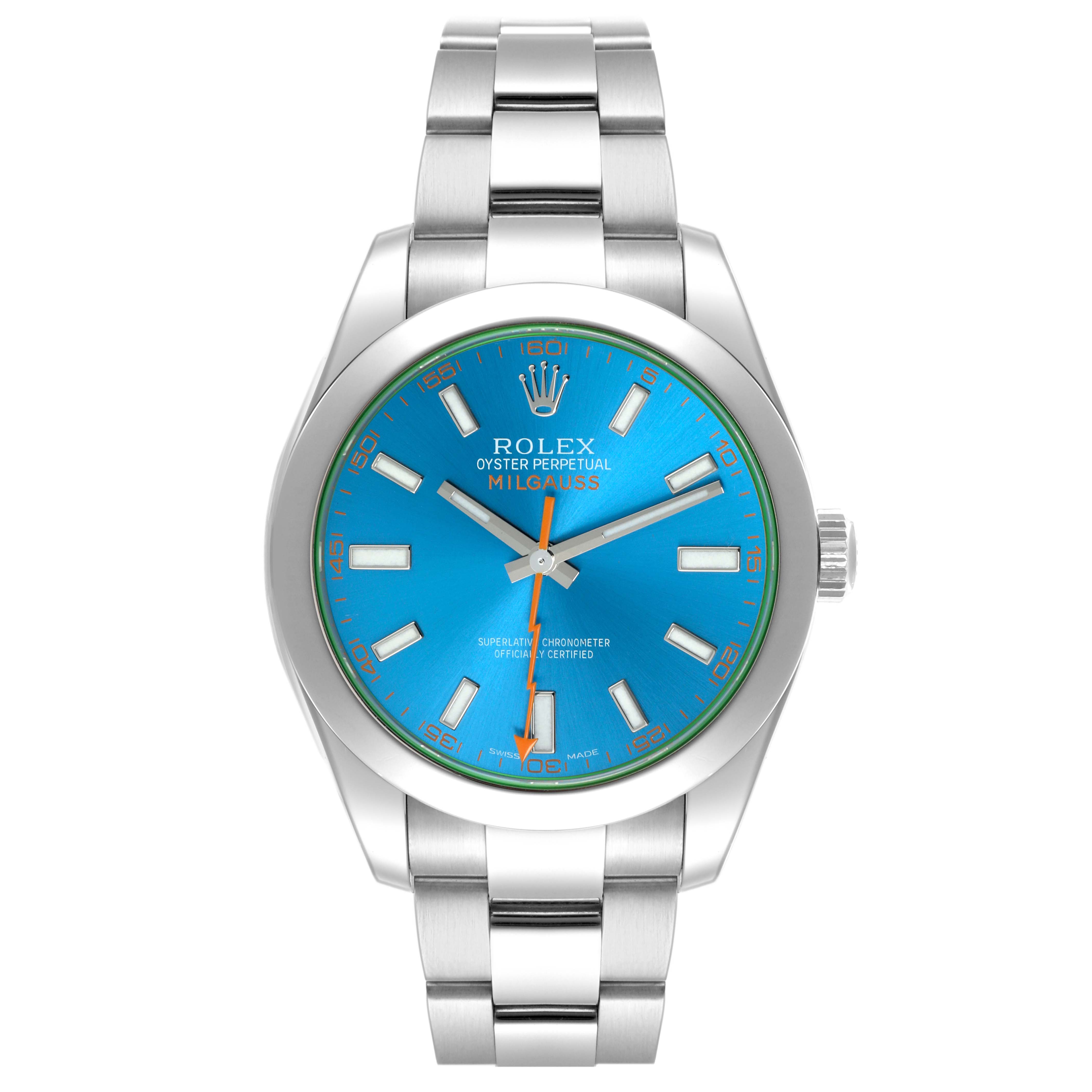 Rolex Milgauss Stainless Steel 116400GV | Stock 66230