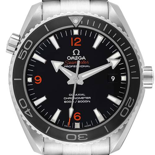 Photo of Omega Seamaster Planet Ocean Steel Mens Watch 232.30.46.21.01.003 Box Card
