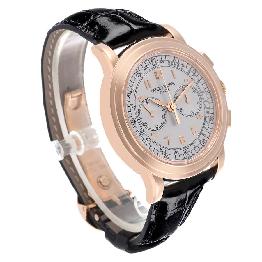 Patek philippe rose gold chronograph best sale