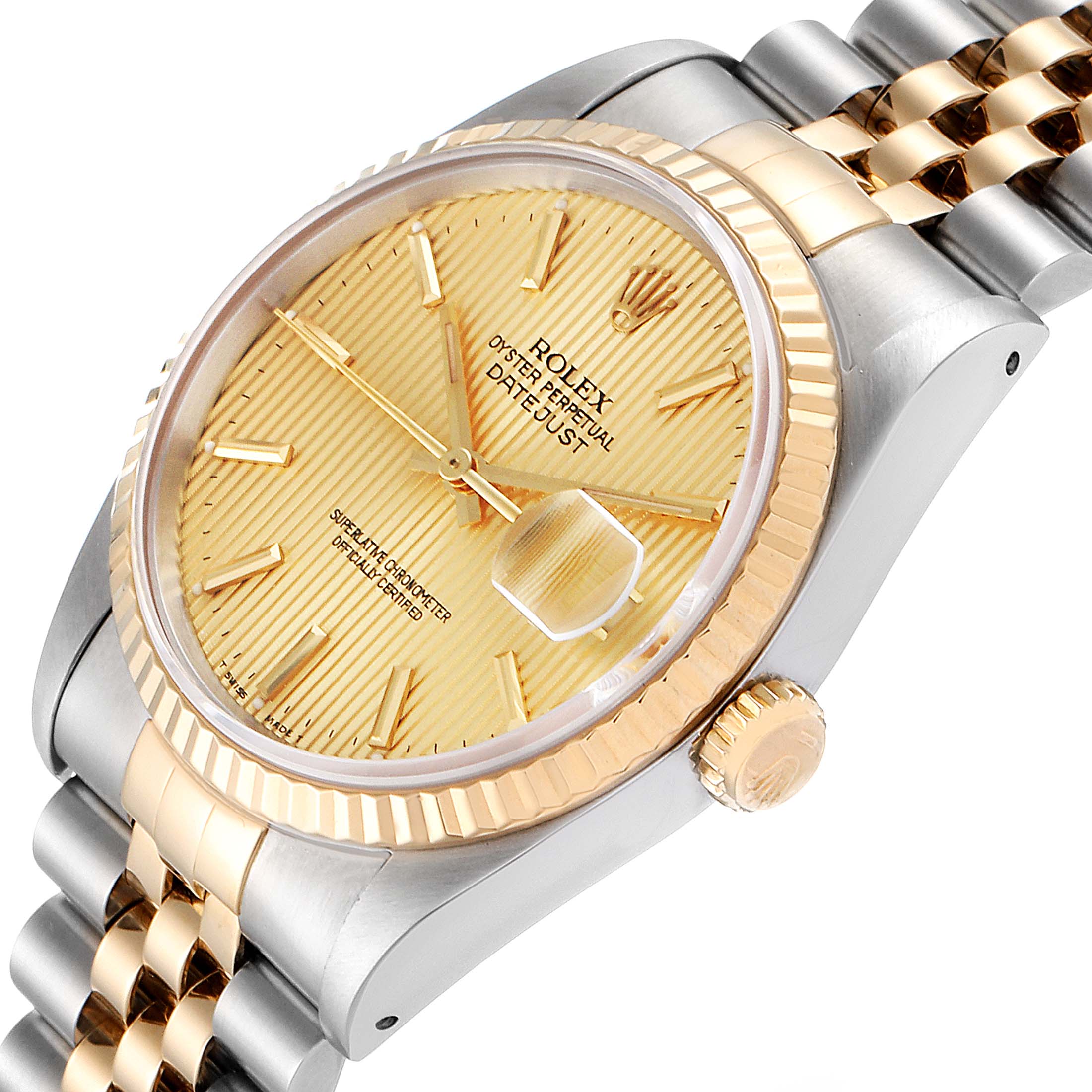 rolex 16233 tapestry dial