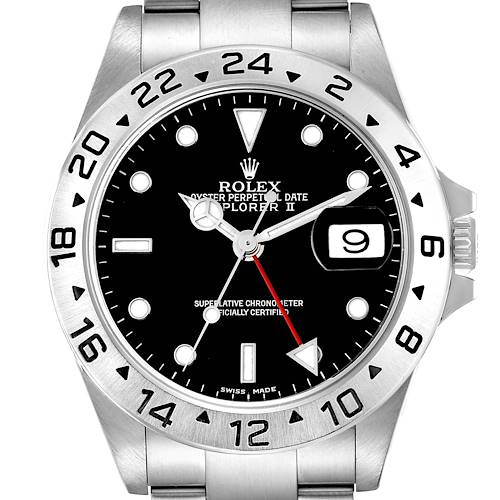 Photo of NOT FOR SALE Rolex Explorer II Black Dial Automatic Steel Mens Watch 16570 PARTIAL PAYMENT