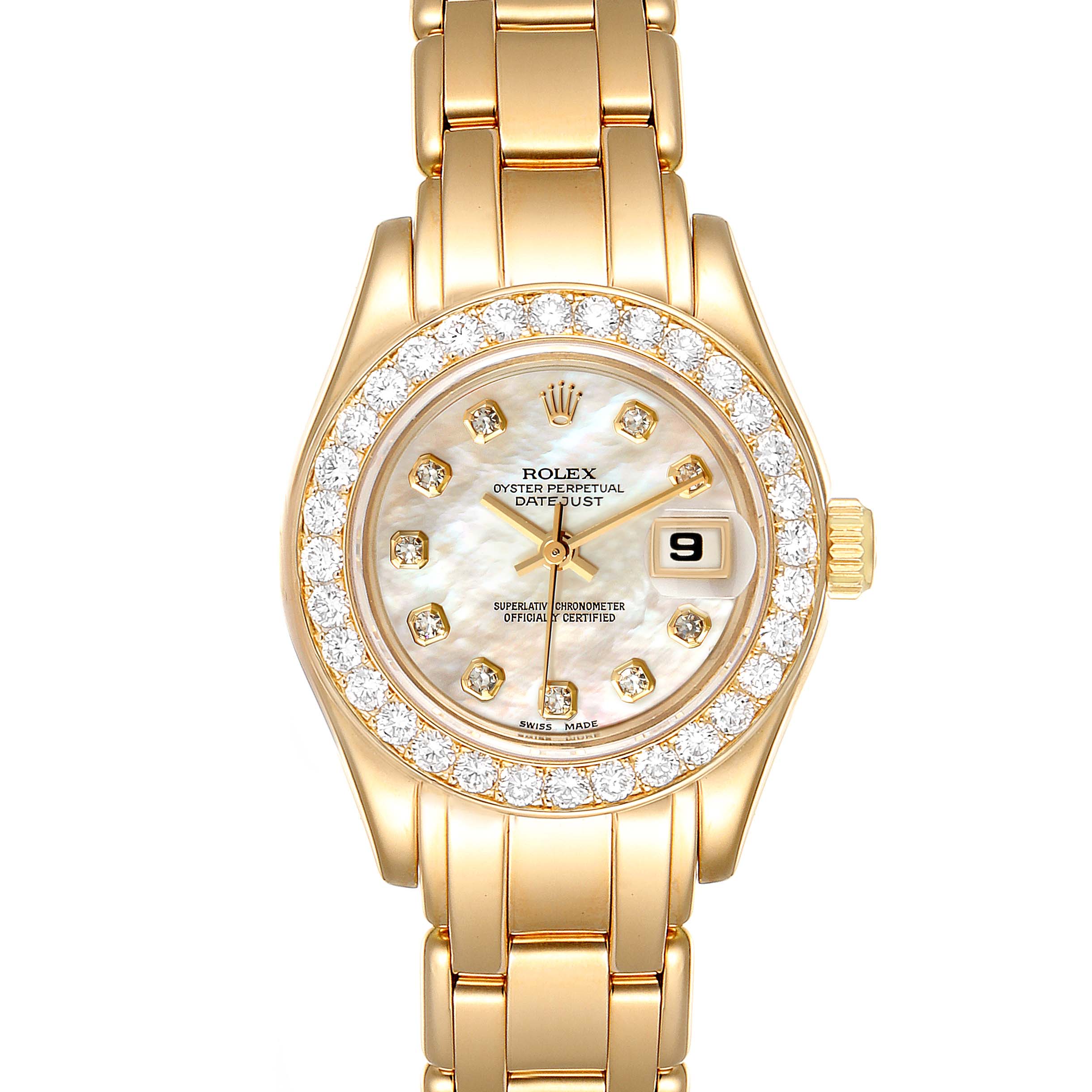 ladies rolex pearlmaster