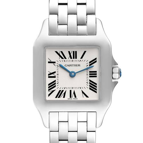Photo of Cartier Santos Demoiselle Steel Midsize Silver Dial Ladies Watch W25065Z5