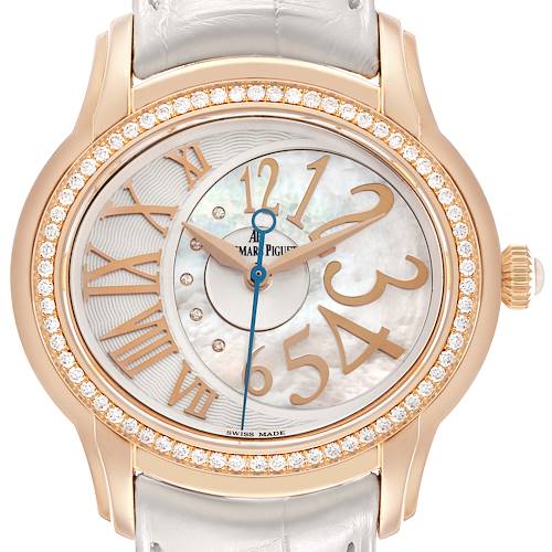 Photo of Audemars Piguet Millenary Rose Gold Diamond MOP Ladies Watch 77301OR