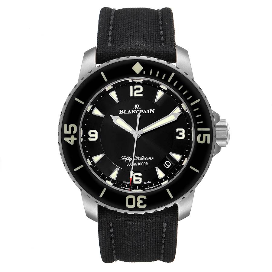 Buy Blancpain Fifty Fathoms Titanium 5015-12B30 | SwissWatchExpo