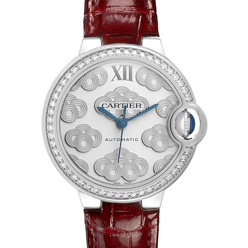Photo of Cartier Ballon Bleu Lucky Clouds Limited 350 Steel Diamond Ladies Watch W4BB0027 Card