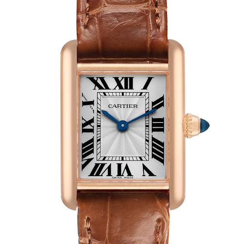 Photo of Cartier Tank Louis Rose Gold Ladies Watch WGTA0010 Card