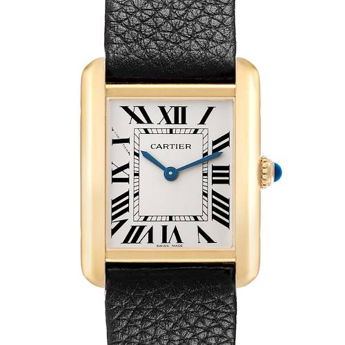 Photo of Cartier Tank Solo Steel Yellow Gold Ladies Watch W5200002