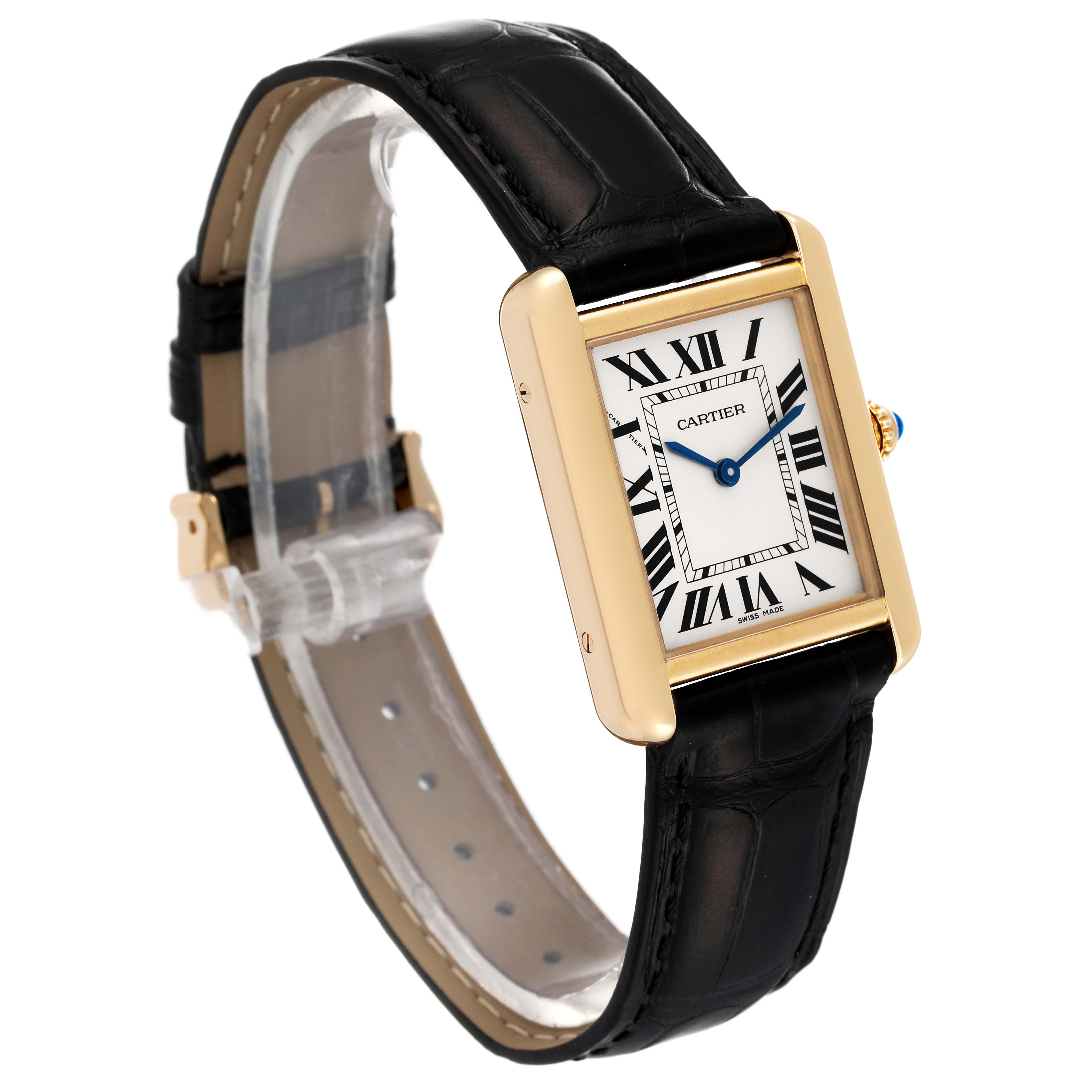 Cartier Tank Solo Yellow Gold W5200002 | Stock 47578 | SwissWatchExpo