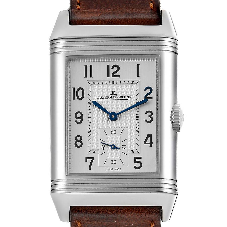 Jaeger LeCoultre Reverso Duo Day Night Watch 215.8.D4 Q3848420 Box Card SwissWatchExpo