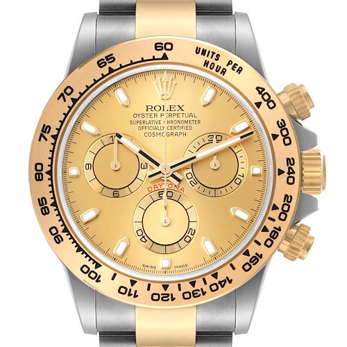 Photo of Rolex Cosmograph Daytona Steel Yellow Gold Mens Watch 116503 Unworn