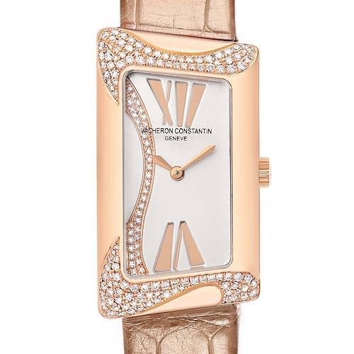 Photo of Vacheron Constantin 1972 Rose Gold Diamond Ladies Watch 25517