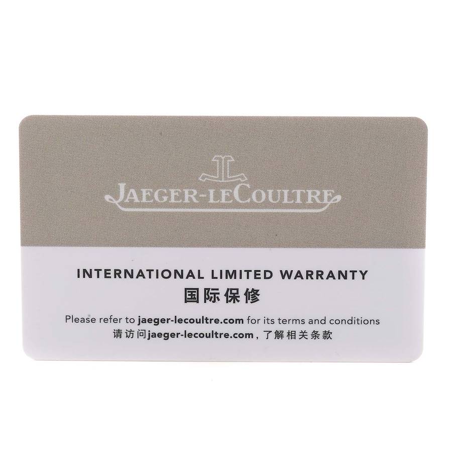 Jaeger lecoultre outlet warranty