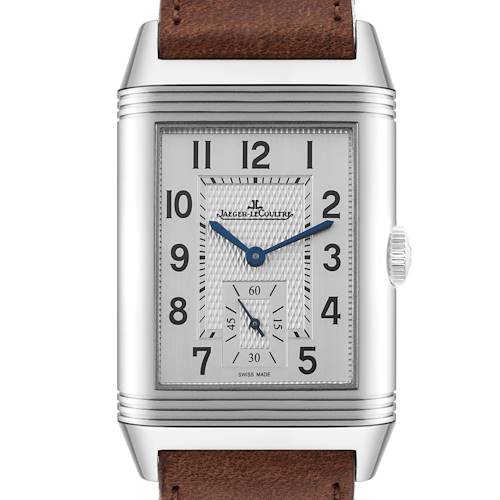 Photo of Jaeger LeCoultre Reverso Duoface Steel Mens Watch 215.8.D4 Q3848422 Card