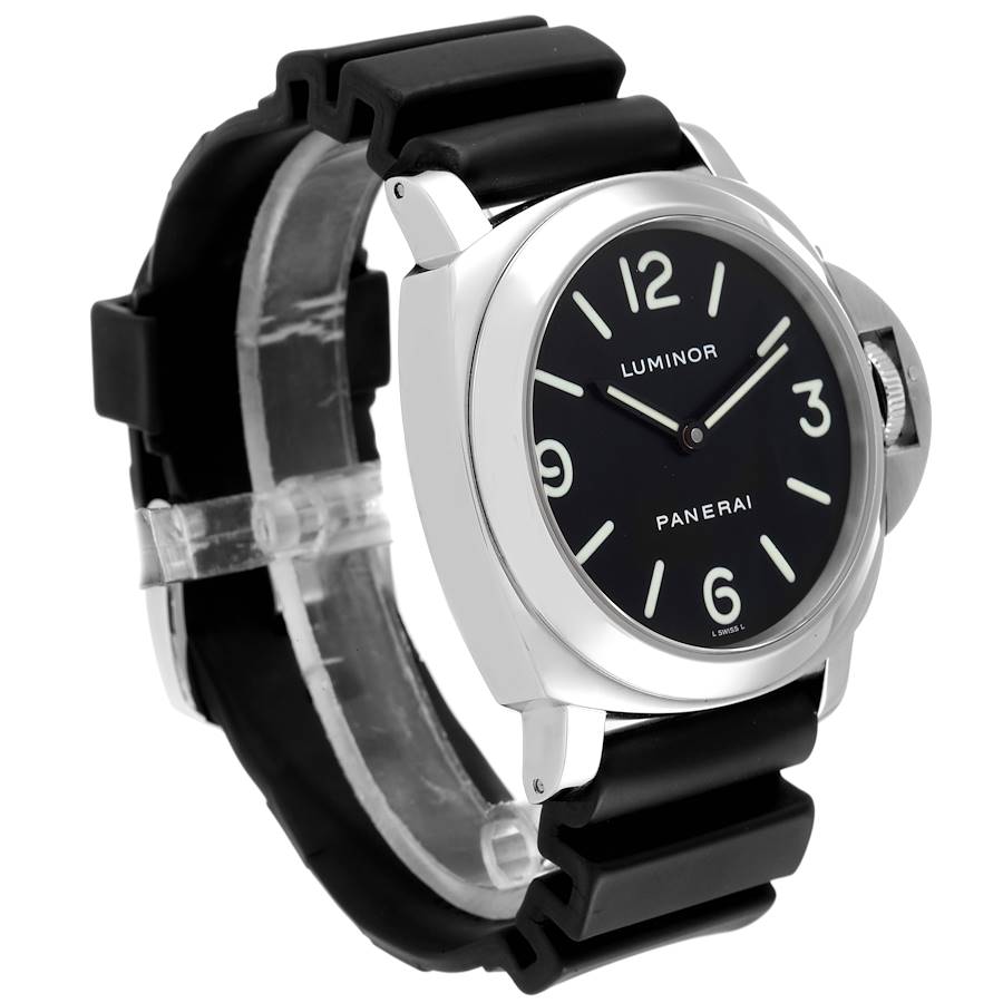 NOT FOR SALE Panerai Luminor Base 44mm Black Dial Steel Mens