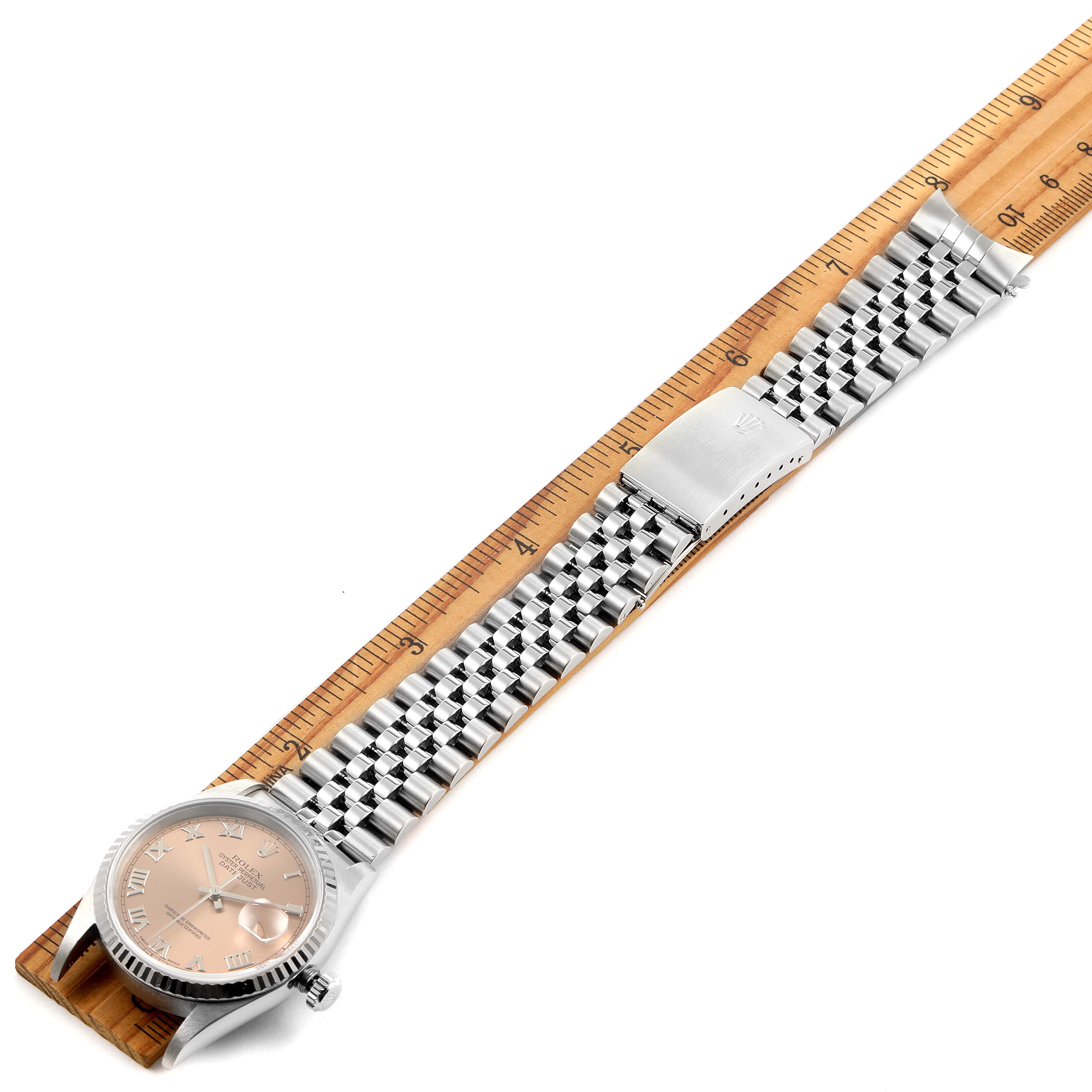 rolex datejust 36 salmon dial