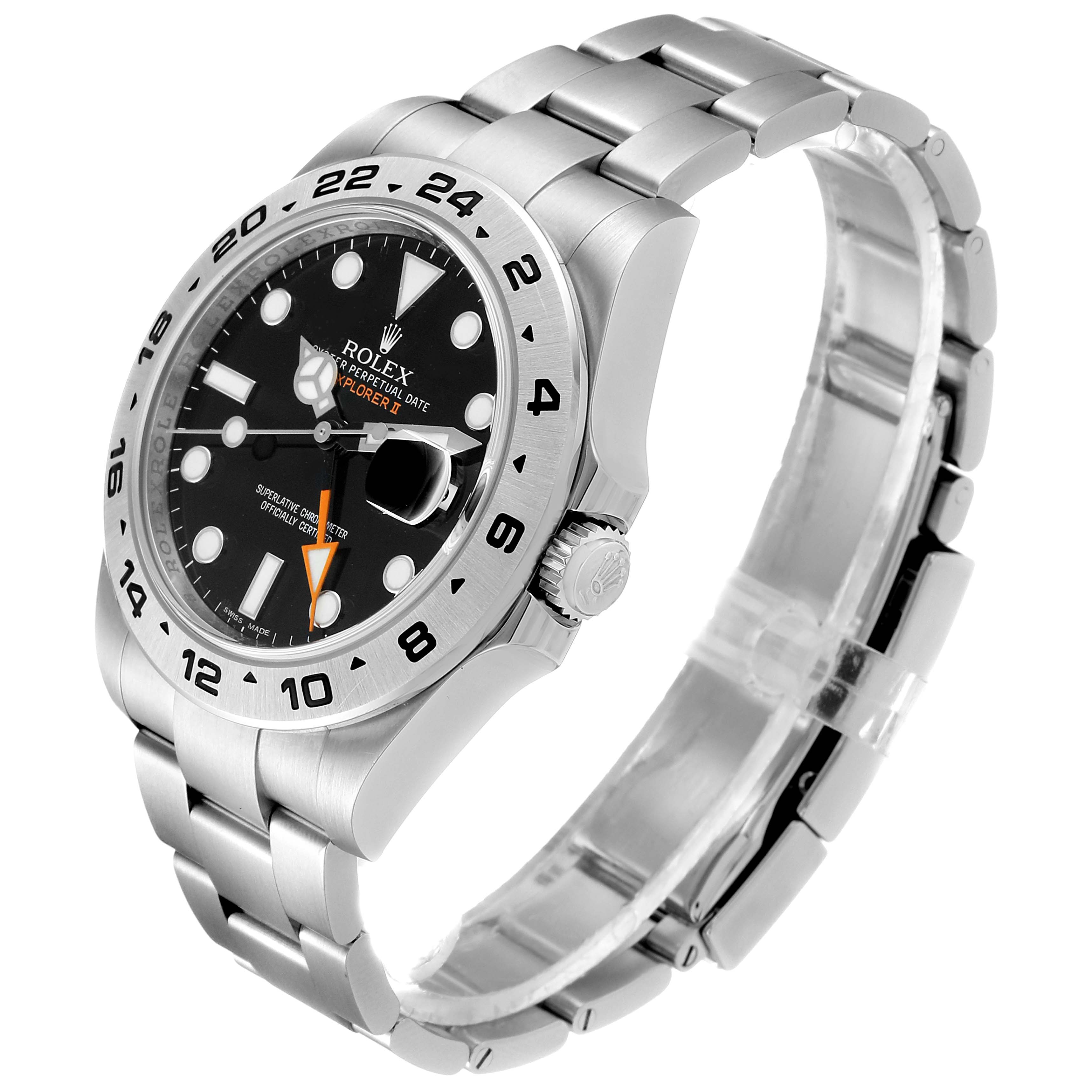 This image shows a Rolex Explorer 216570 Men
s Stainless Steel Black Dial 216570 Men
s Stainless Steel Black Dial watch at a three-quarter angle, displaying the face, bracelet, and crown.