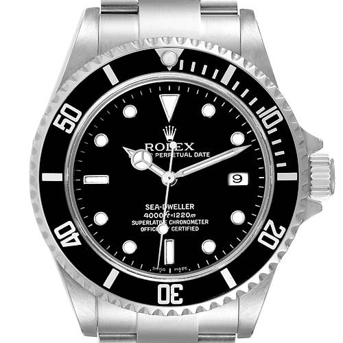 Photo of NOT FOR SALE Rolex Seadweller 4000 Black Dial Steel Mens Watch 16600 Box Papers PARTIAL PAYMENT