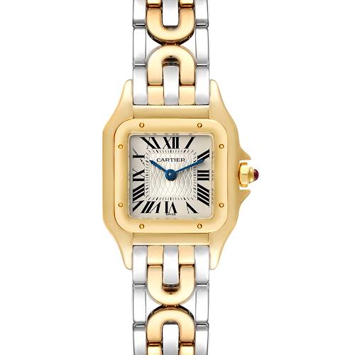 Photo of Cartier Panthere Art Deco 1847-1997 150th Anniversary LE Steel Yellow Gold Watch W25046S1