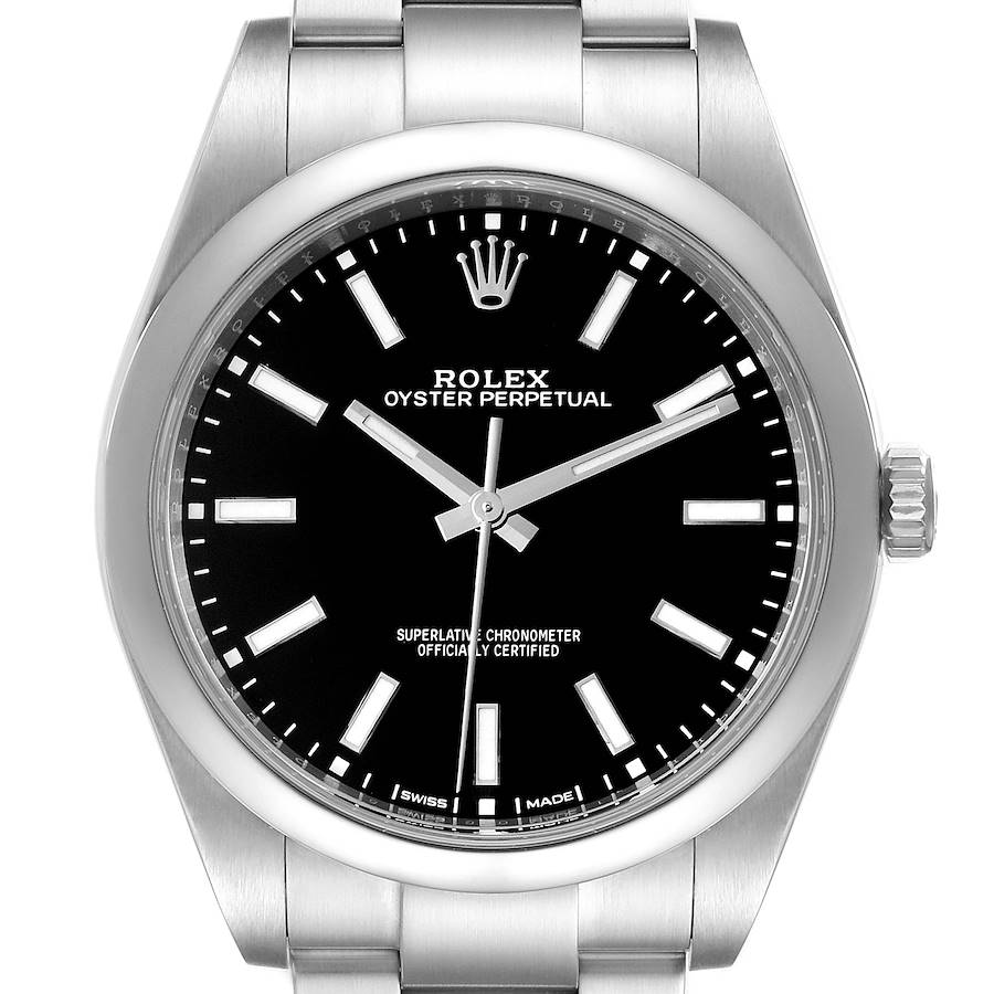 NOT FOR SALE -- Rolex Oyster Perpetual 39 Black Dial Steel Mens Watch 114300 Unworn -- PARTIAL PAYMENT SwissWatchExpo