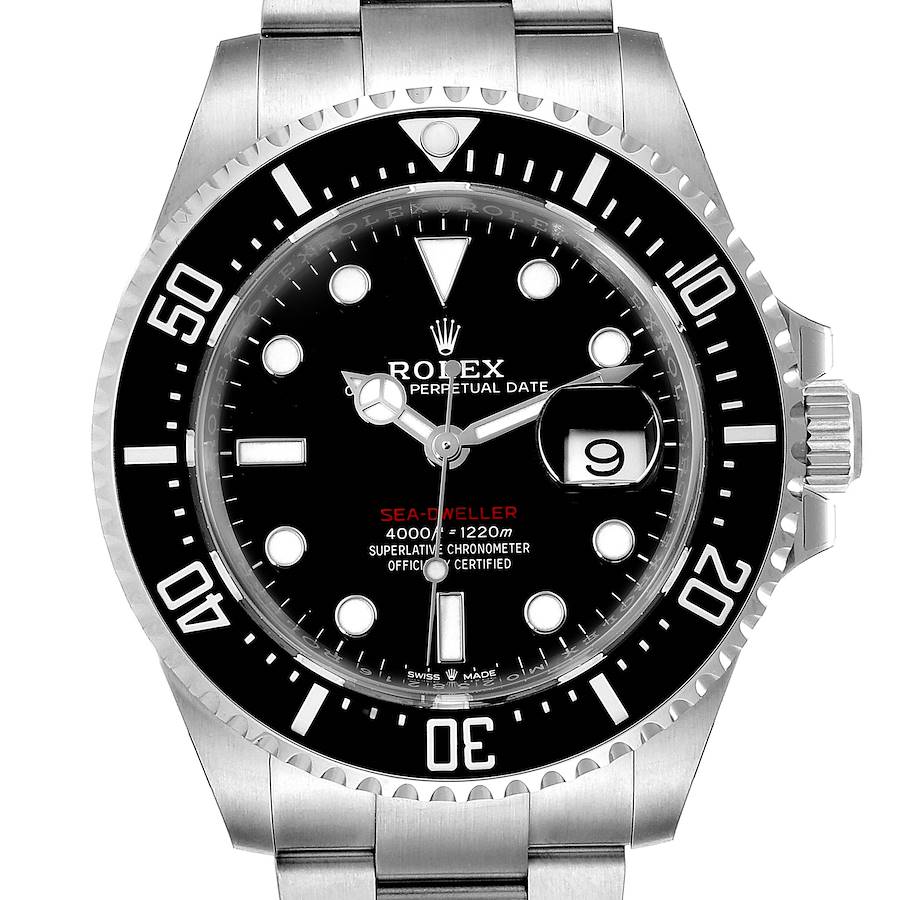 Rolex Seadweller 43mm 50th Anniversary Steel Mens Watch 126600 Unworn SwissWatchExpo