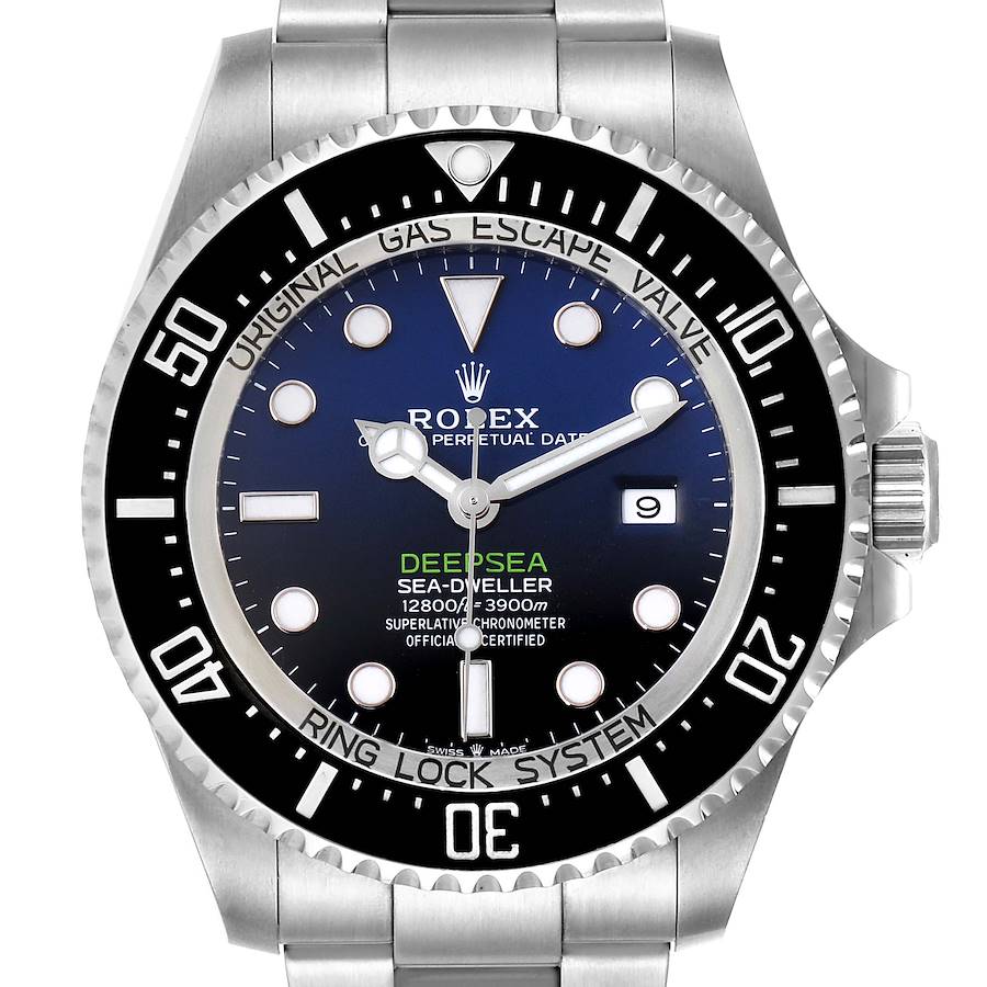 Rolex Seadweller Deepsea 44 Cameron D-Blue Mens Watch 126660 Box Card Unworn SwissWatchExpo