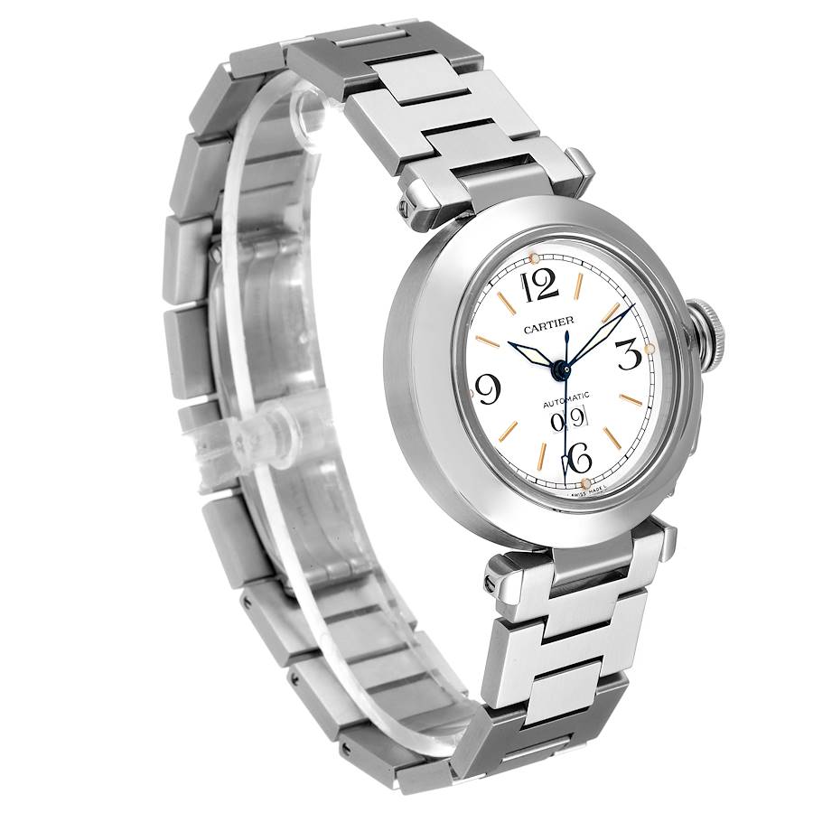 Cartier Pasha C Midsize White Dial 