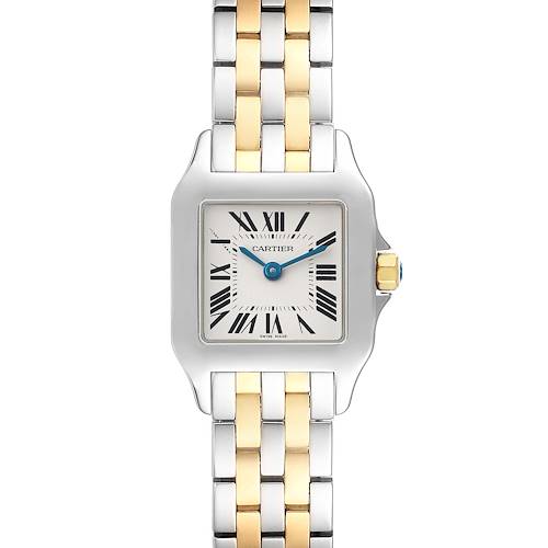 Photo of Cartier Santos Demoiselle Steel Yellow Gold Ladies Watch W25066Z6