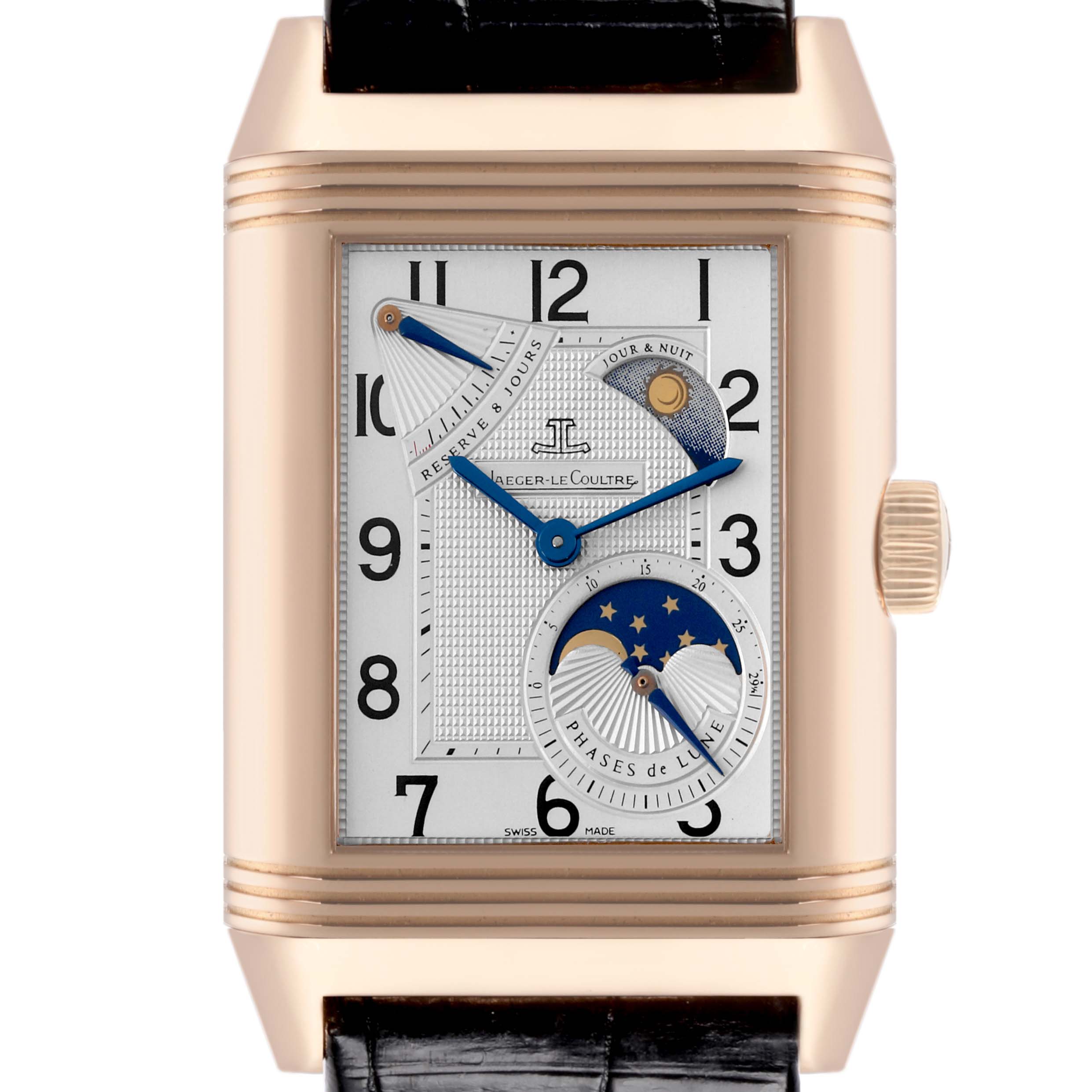 Jaeger LeCoultre Reverso Rose Gold Q3042420 Stock 65165