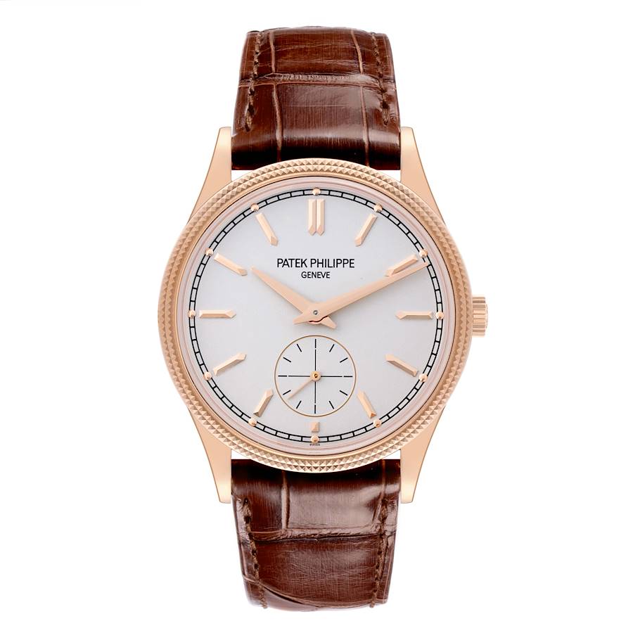 PATEK PHILIPPE ブラウン手袋 Mサイズ Patek Philippe 2493J-An oversized Cushion shaped case with