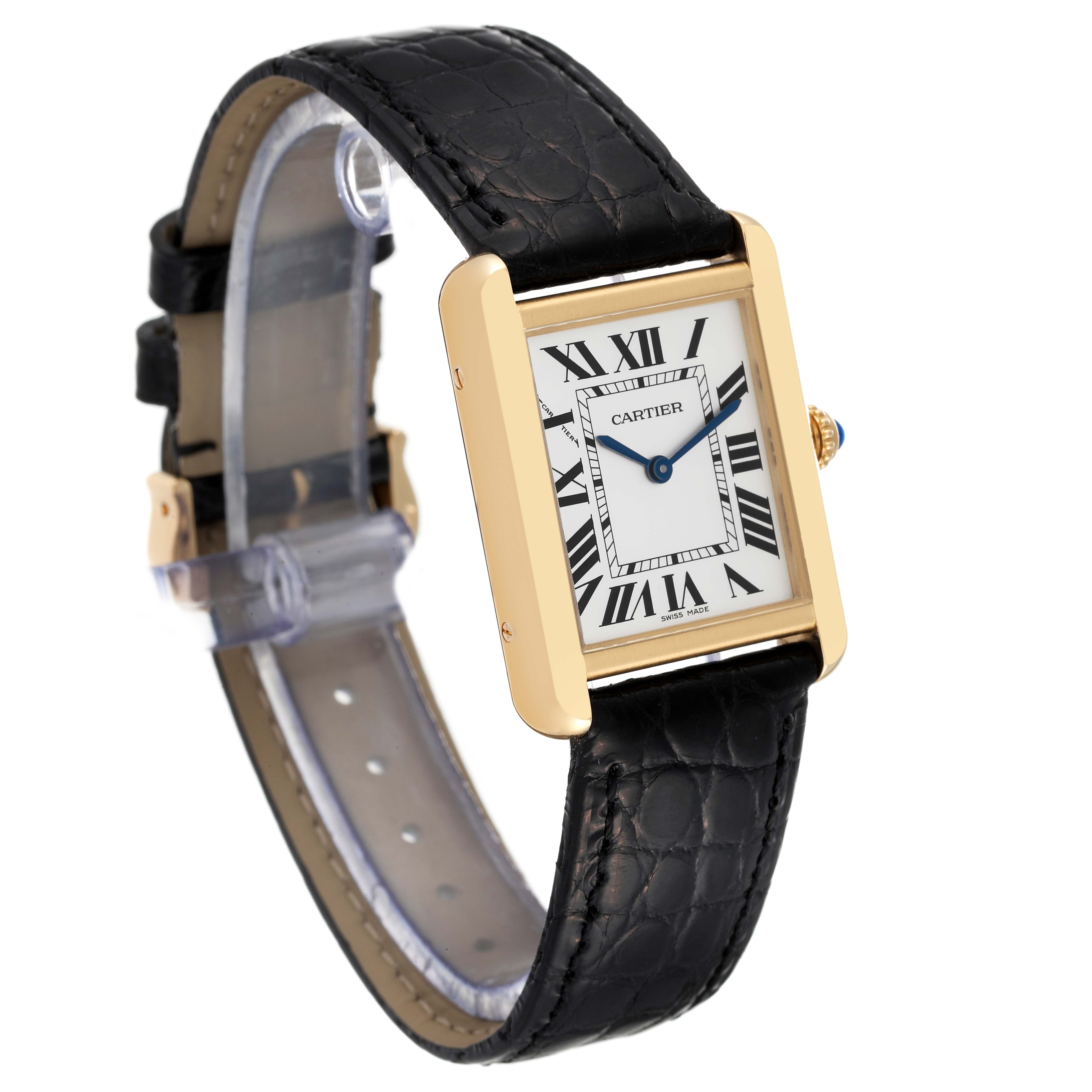 Cartier Tank Solo Yellow Gold W5200002 | Stock 56533 | SwissWatchExpo