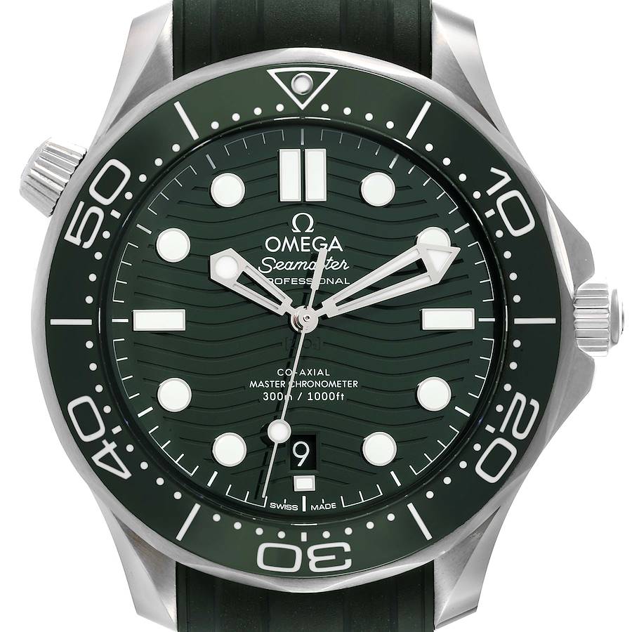 Omega Seamaster Diver Master Chronometer Steel Mens Watch 210.32.42.20.10.001 Box Card SwissWatchExpo