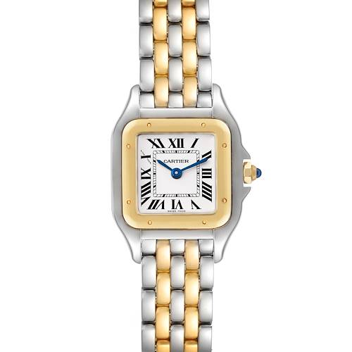 Photo of Cartier Panthere Steel Yellow Gold 2 Row Ladies Watch W2PN0006