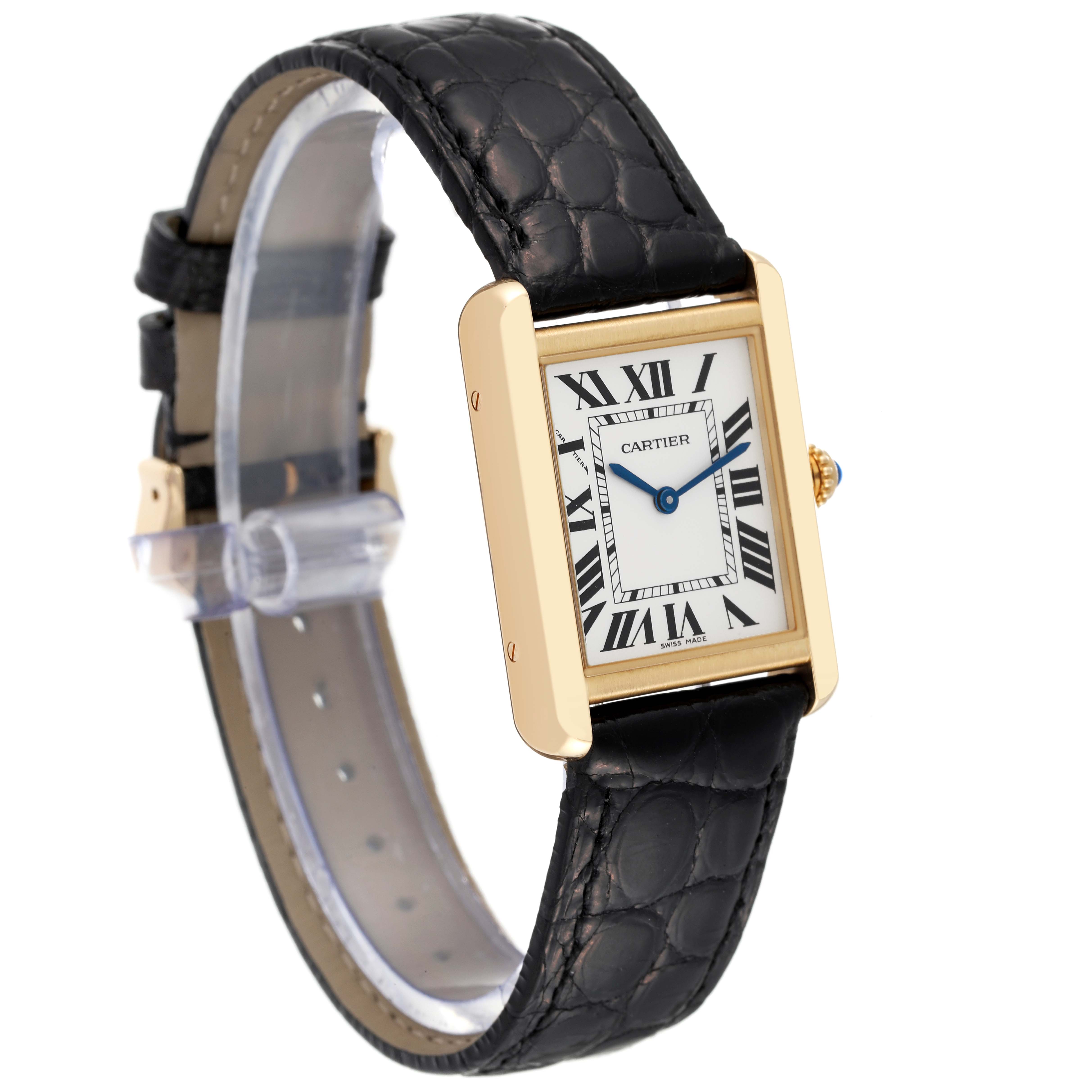 Cartier Tank Solo Yellow Gold W5200002 | Stock 56531 | SwissWatchExpo