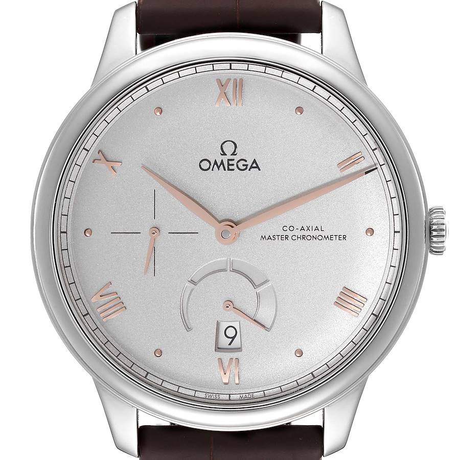 Omega DeVille Prestige Co‑Axial Steel Mens Watch 434.13.41.21.06.001 Box Card SwissWatchExpo
