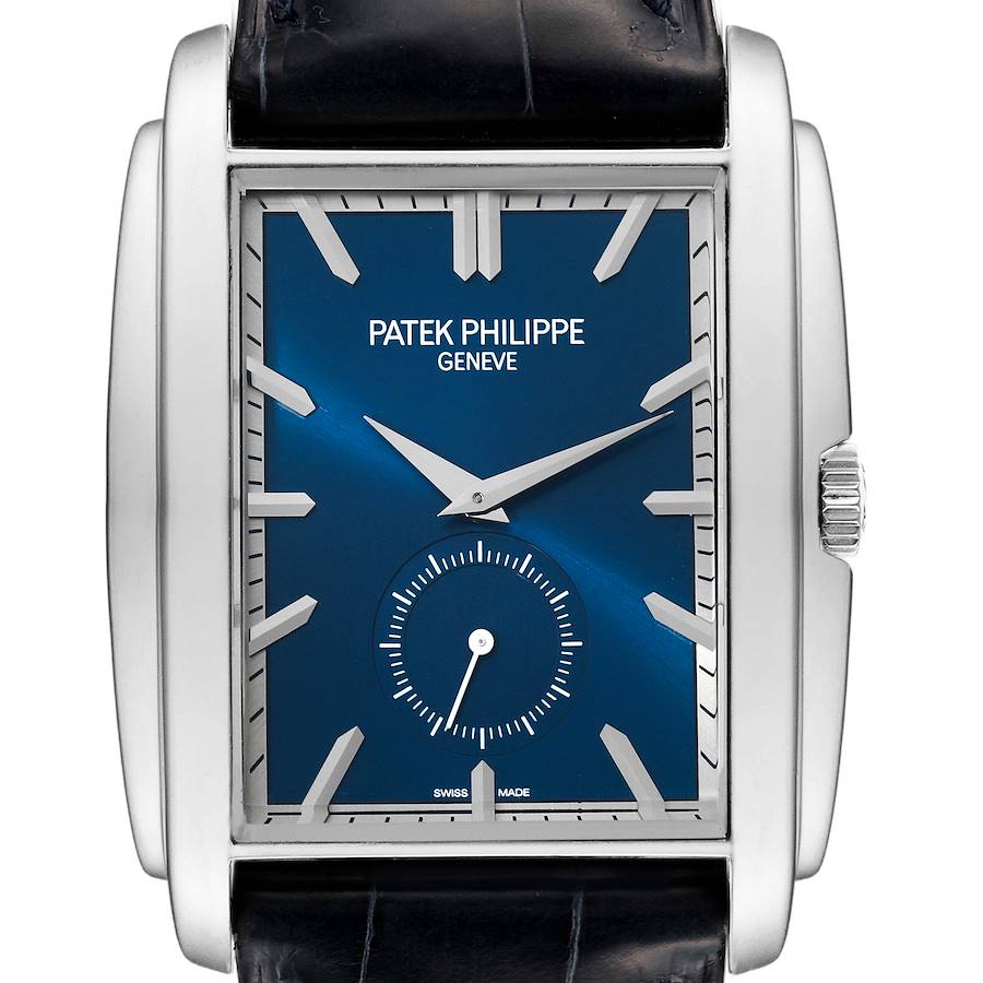 NOT FOR SALE Patek Philippe Gondolo Small Seconds White Gold Blue Dial Mens Watch 5124 PARTIAL PAYMENT SwissWatchExpo