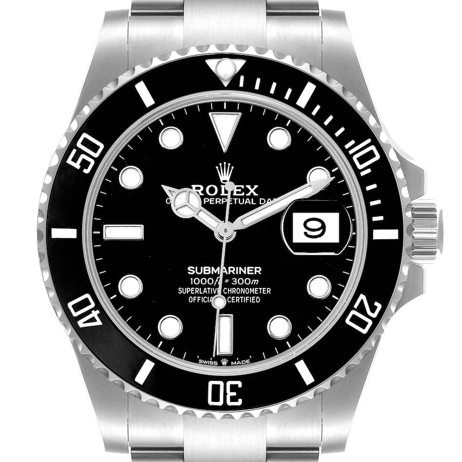 Rolex Submariner Cerachrom Bezel Black Dial Steel Mens Watch 126610 Box Card SwissWatchExpo