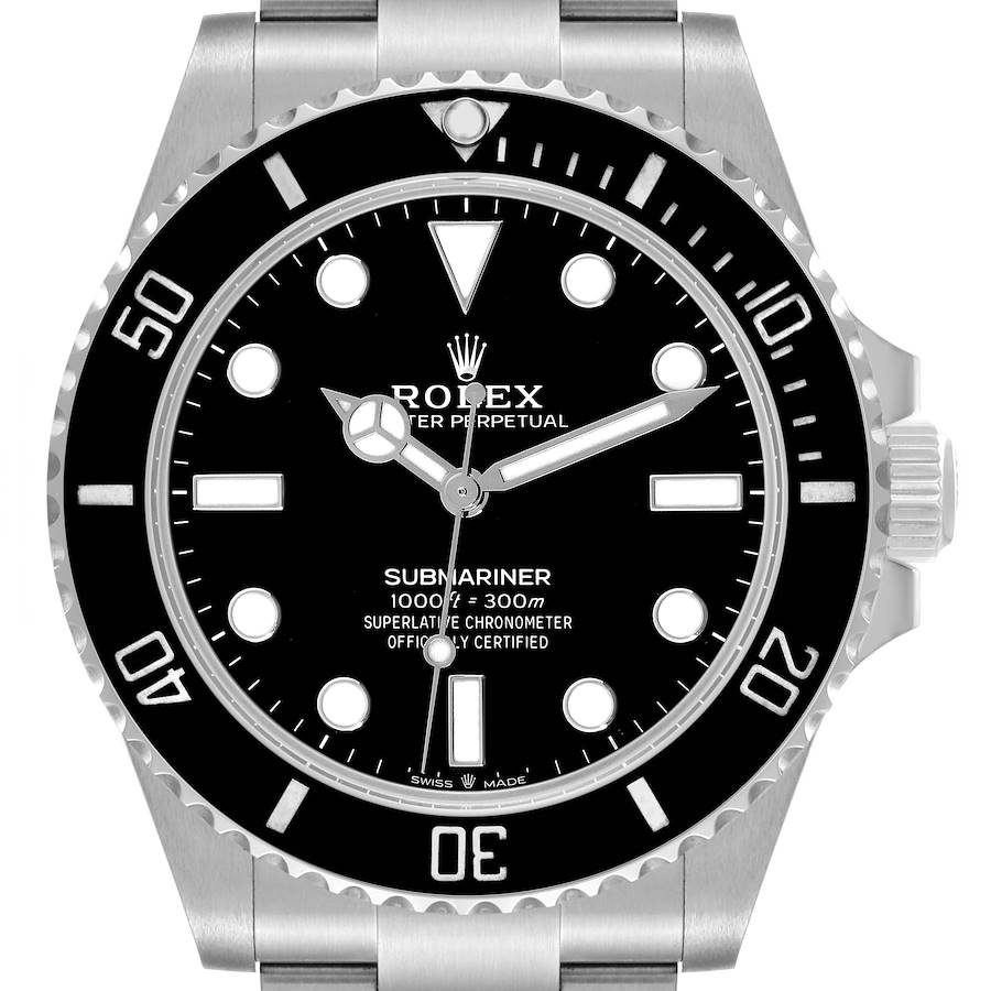 *NOT FOR SALE* Rolex Submariner Non-Date Ceramic Bezel Steel Mens Watch 124060 Box Card (PARTIAL PAYMENT) SwissWatchExpo